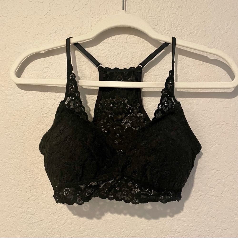 Aerie Black Lace Bralette